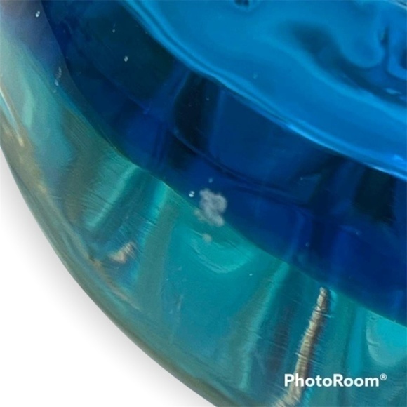 VINTAGE Raindrop Art Glass 12"x 6" - Picture 7 of 11